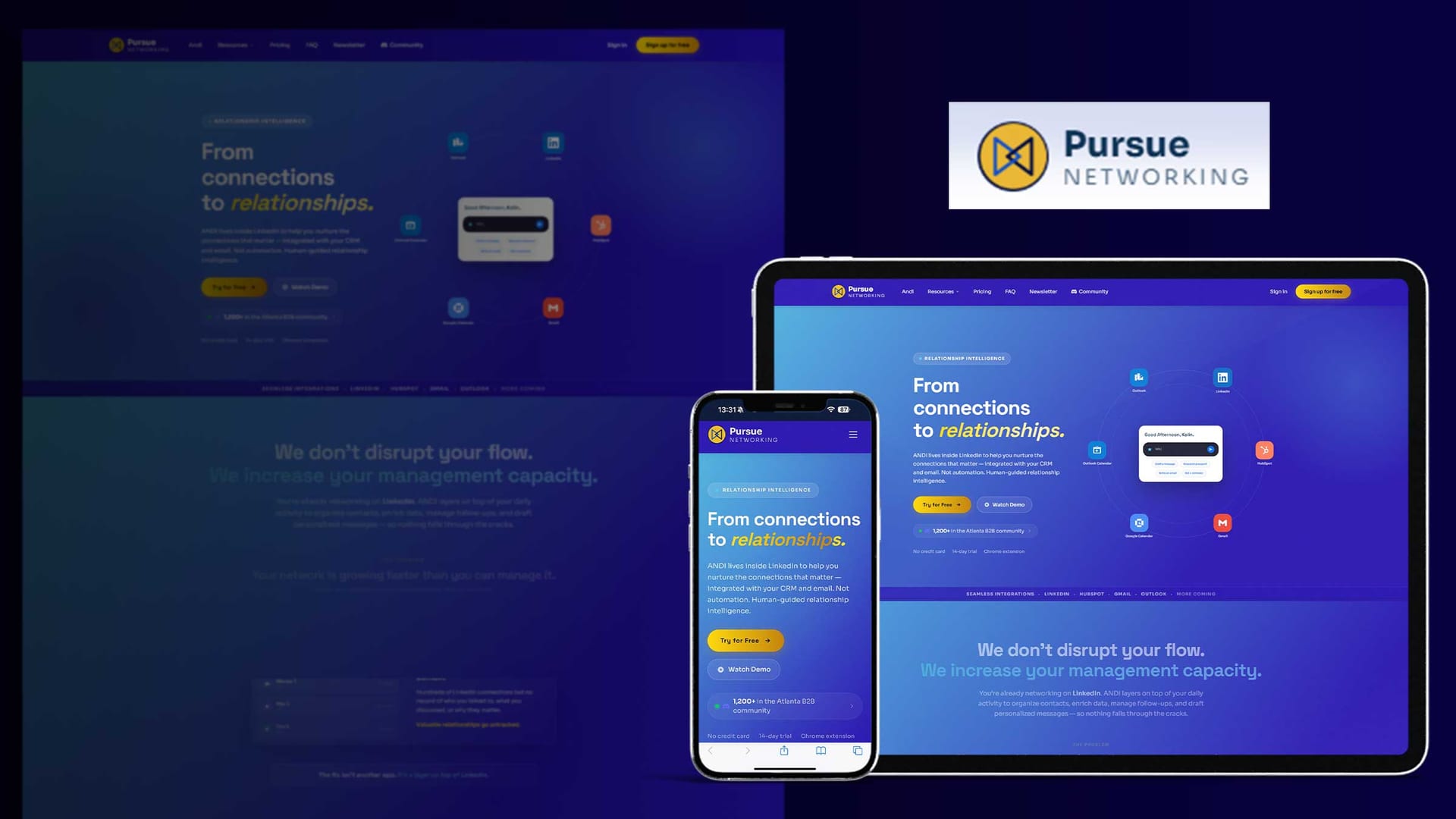 Three times the industry connection rate, in 15 milliseconds